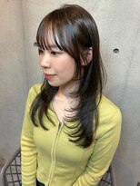 ブルーメ(Blume...)&nbsp;ハッシュカット/ロングレイヤー/韓国ヘア