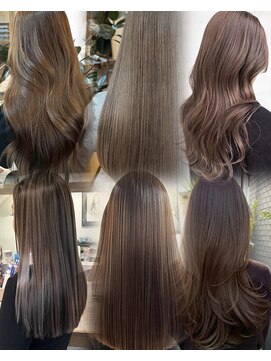 マスカリ(muscali) カット+ブリーチなしダブルカラー+2stepTR12,000円~