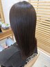 【再来｜艶髪】縮毛矯正＋カット＋極潤トリートメント