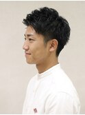 ツーブロック×スキンフェード◎外国人風バーバースタイル