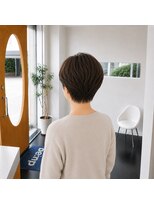 ビーアップヘアー(be:up hair)&nbsp;白髪染めでも明るく見える大人の丸みショート