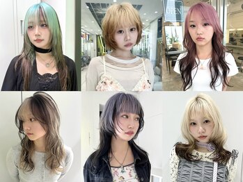ノラ シンディ(NORA CYNDY)の写真/トレンド×似合わせをご提案◎トレンドヘアお任せ下さい♪ 【ハイトーンカラー/デザインカラー/渋谷】