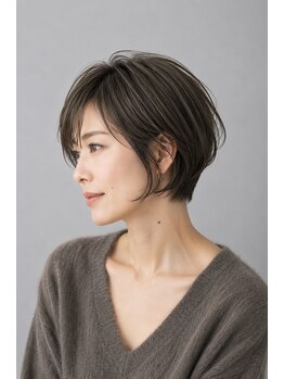 イデアル 夙川店(IDEAL)の写真/【西宮・夙川】【似合わせカットorトリムカット★】2種類のカットコースで《いつでも綺麗♪を簡単に実現》