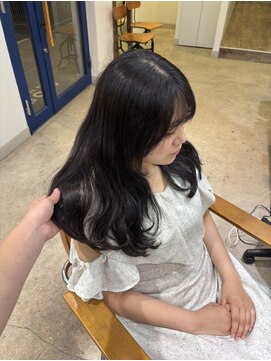 ジーナ 福岡天神(Zina) ブラックカラーでモテヘア♪
