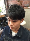 ミディアムパーマ