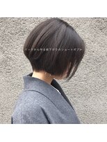 リンク ヘアスペース(Link hair space) 【Link西村】[お客様スタイル67］#ショートボブ#グレージュ