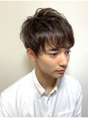 ふんわりショート<理容室><日野/床屋/メンズ>