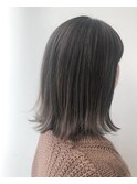 【ALIVE 吉祥寺】透明感ハイライトアッシュブラウン外ハネボブ