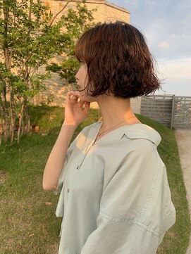 トップヘアーヒルズ 安城(TOP HAIR HILLS) カジュアルボブ/ボブパーマ/前髪パーマ