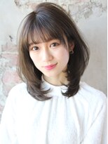 アフロート ルヴア(AFLOAT RUVUA)&nbsp;30/40/50代◎小顔！ふわっとひし形レイヤー＋ダークアッシュ