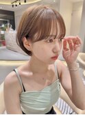 10代20代30代ショートボブ髪質改善丸みショート似合わせカット