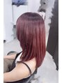 ヘアリゾートエーアイ 秋葉原店(hair resort Ai) 推しカラーなどのデザインカラーも好きです!