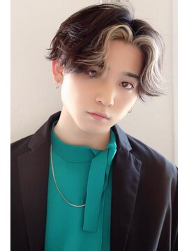 ソイクフ 四条大宮店(SOY-KUFU) アッシュブラックマッシュパーマカルマパーマ