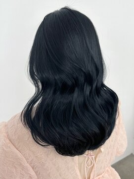 アイティーバイアルバム 下北沢店(IT by ALBUM) くびレイヤー美髪アッシュブラックニュアンスカラー_ba480101