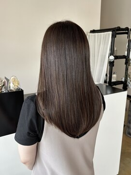 ヘアサロン モノ(hair salon mono) brown beige