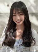 ふんわり大人かわいいモテロング
