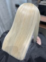 オルズ 渋谷(ALLZ)&nbsp;ブロンドケアブリーチハイトーンカラー髪質改善トリートメント