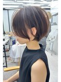 黒髪カタログ/ボブルフ/小顔に見せるヘア/ワンレン