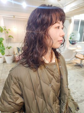 スーハ 恵比寿(SUUHA) 人気のラフなくせ毛風スパイラルパーマ/大人可愛いパーマ