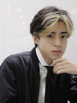 オーシャントーキョー 大阪(OCEAN TOKYO) 波巻きパーマメンズツイストスパイラルパーマハイライト