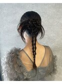 カチモリヘアアレンジ