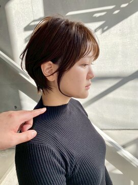 美容室カードル 新小岩店(Cadre) くびれショート/透明感カラー/ブリーチなしカラー/新小岩