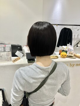 ビューバイネオリーブ 用賀店(Beau'r by neolive) 大人ガーリーダークアッシュ似合わせカットミディアムレイヤー