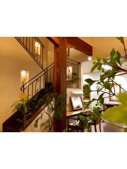 “緑に囲まれた、どこかホッとする空間”をご提供。お客様の笑顔を大切に、心安らぐサロンタイムを★