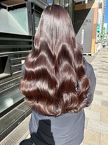 オズ 郡山駅前店(OZ)&nbsp;おすすめカシスブラウン 小顔カット×アッシュブラウンレイヤー