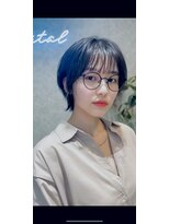 フラクタル(fractal)&nbsp;ショート×ダークベージュ