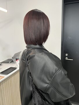 トゥエル バイ ディプティモイラ(tuelu by dipty MOILA) ボブ×暖色カラー