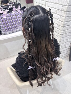 ディティカ ティア(Dityca tia) 量産リボンハーフツイン【Shiraha】