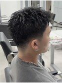 ボックスショート フェード 鹿児島メンズ