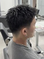 ゴート(GOATO)&nbsp;ボックスショート フェード 鹿児島メンズ