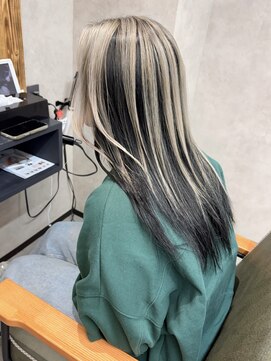 サニー 渋谷(SUNNY) デザインカラー、ミックスカラー、バレイヤージュ、ハイライト