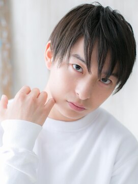 グルーミングサロン バーバー キャッスル 北浦和西口(Grooming salon Barber Castle) 20代30代メンズカット斜めバング社会人ビジカジショートa北浦和