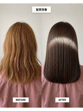 SENJYU 名古屋 名駅【髪質改善 縮毛矯正 白髪ぼかし特化サロン】【4/1OPEN(予定)】 髪質改善ミディアムストレート/名古屋駅