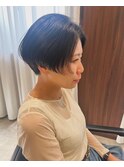 美髪矯正(髪質改善)×ハンサムショート