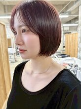 イン(in.)&nbsp;【小顔・顔まわり】暖色/大人ボブ/丸みボブ