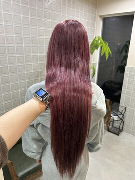 ボアップ 新居浜店(boappu) 1ブリーチ からつくるピンクカラー☆