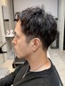 【men's圧倒的人気】カット＋ケアパーマ＋頭皮クレンジングスパ￥16,000(税込)