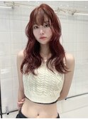［カネコ］レイヤースタイルワインレッド
