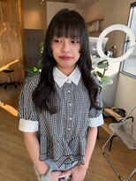 ヘアーデザインプレクト(Hair Design PRECT)&nbsp;カジュアル顔まわりカット×オリーブグレージュ