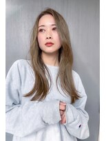 ヘアメイクアモーレ 光の森店(Hair Make Amore)&nbsp;髪質改善カラー×シナモンミルクティーベージュ