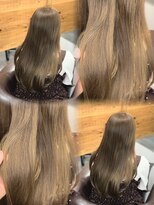ロックス バイ マグ 松本(rocks BY MAG)&nbsp;10代20代イエベブリーチ無しダブルカラー透明感オリーブベージュ