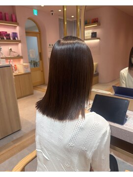 メルク ユニ(merc.uni) 縮毛矯正9.4ミルクブラウン