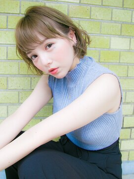 リリアン 青山(relian) 耳かけでシルエットが可愛いショートボブ♪