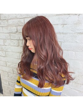 プライズ アイリス 池袋東口店(prize Iris) ピンクパープルハイライトカラー　池袋　HARUKA