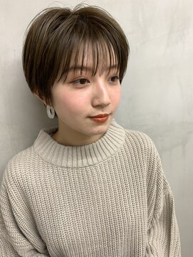 ミィ 表参道(mee.) 【mee.】ブチ　かっこいいハンサムショート　表参道駅3分