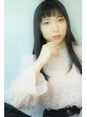 【STORIA蒲田店】オン眉ストレート